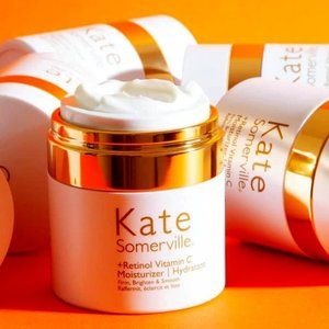 Kate Somerville Retinol Vitamin C Moisturizer – Overnight Face Cream Brightens,